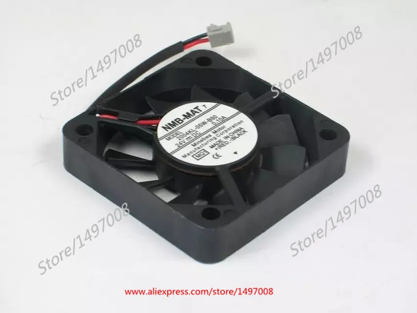 

NMB-MAT 2004KL-05W-B50 MQ1 DC 24V 0.10A 50X50X10mm Server Cooler Fan