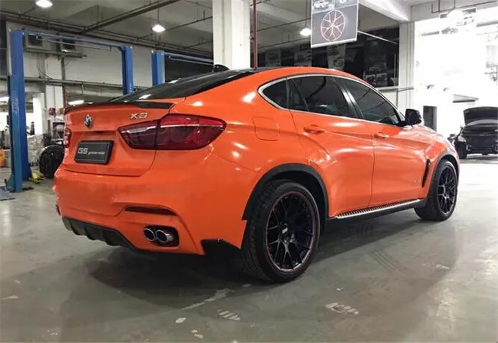 Для BMW X6 F16 спойлер-2018X6 F16 Высокое качество углеродного волокна заднего крыла первоклассника Цвет сзади спойлер