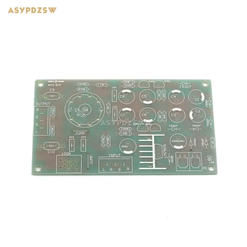 

6N3(5670) Tube buffer Audio Preamplifier Pre AMP PCB For DIY Amplifier bare PCB