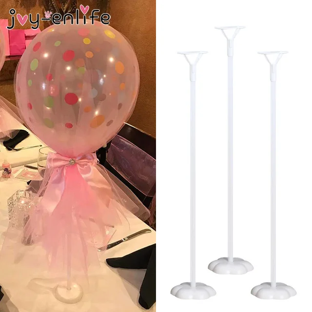 6set Balloons Column Girl Baby Shower Table Decoration Balloon Stick