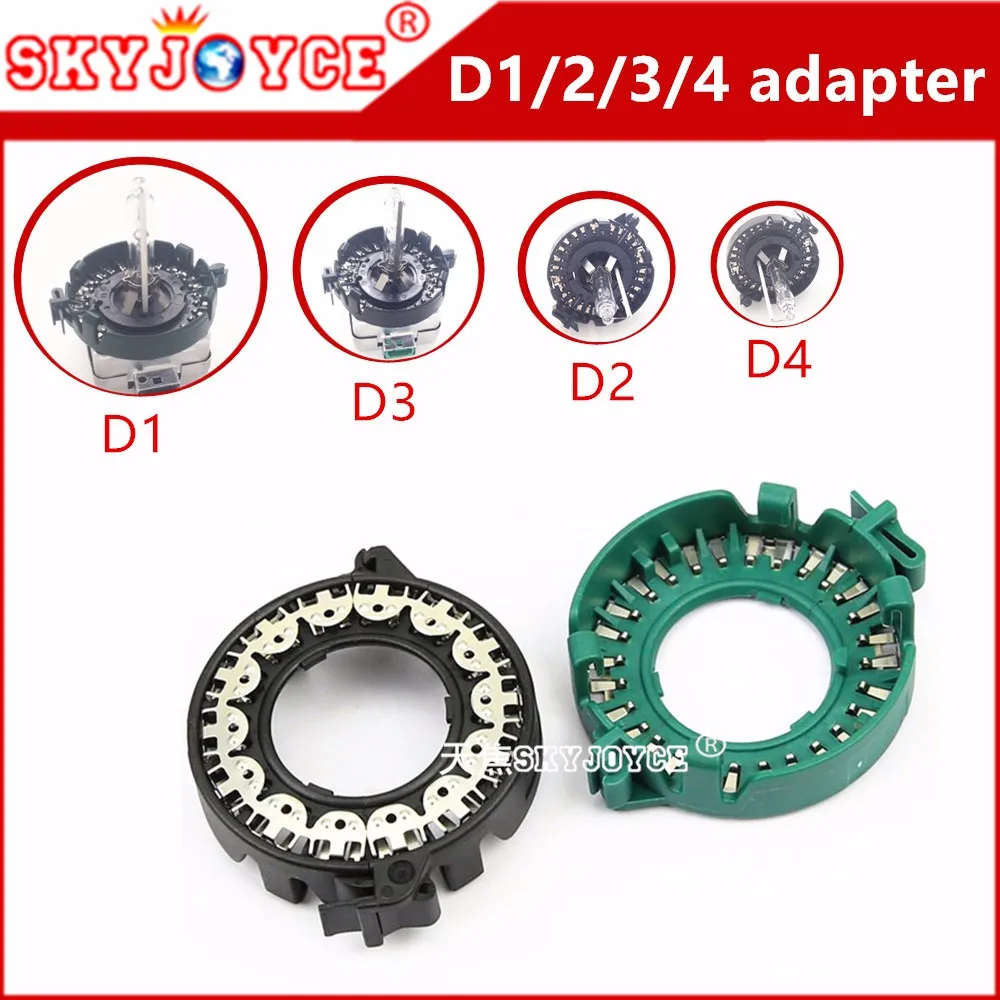 10pcs xenon hid bulb D1S bulb holder base car clip rings d1s d2s D3S D4S base fixing clip ring base hella d1s hid Projector lens (14)