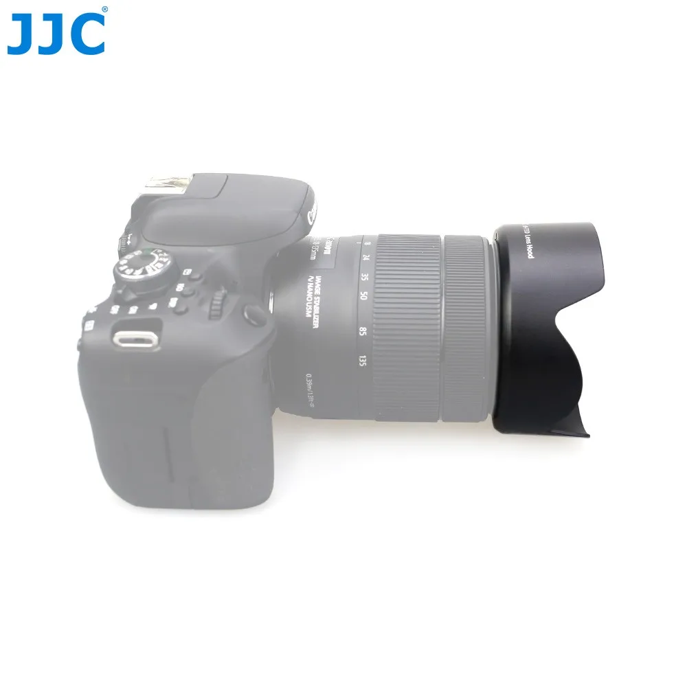 JJC LH-73D штык Бленды для объективов Canon EF-S 18-135 мм f/3.5-5.6 IS USM Объектив заменяет Canon EW-73D