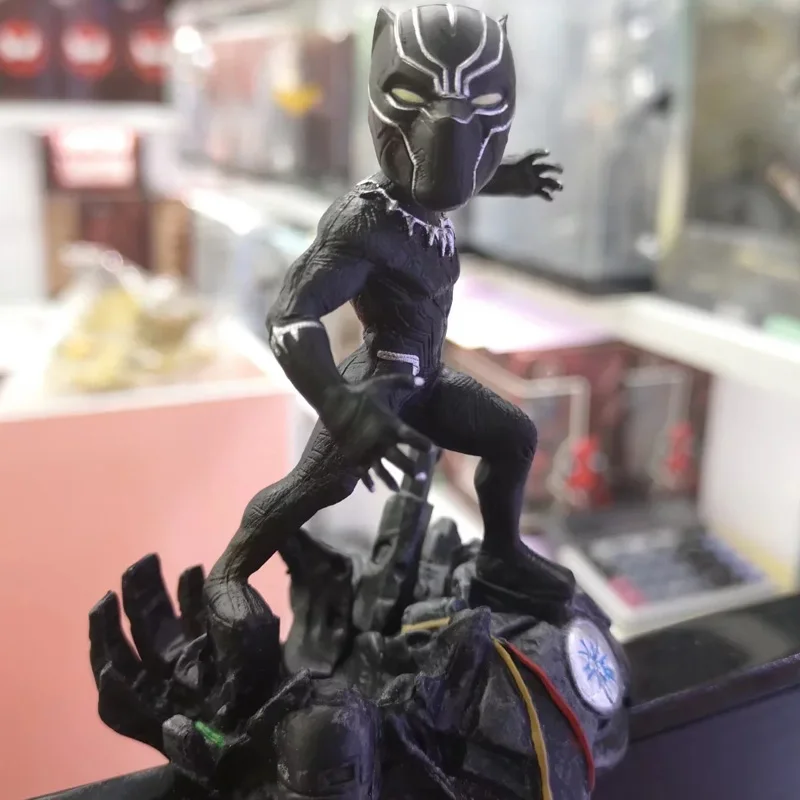 Marvel милые крошечные Мстители Бесконечность войны супер герой Черная пантера