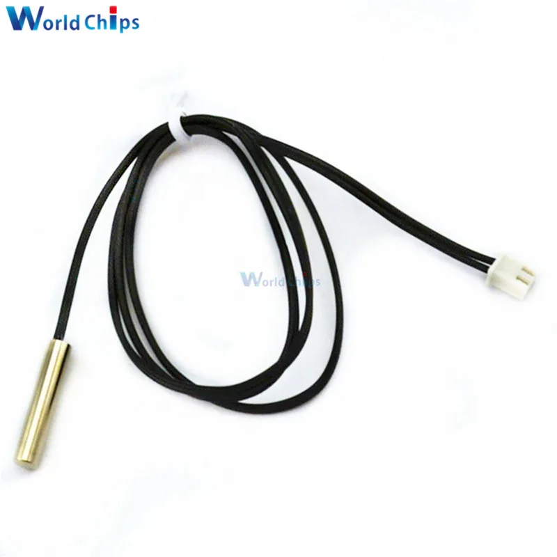 

2Pcs/Lot NTC Thermistor Accuracy Temperature Sensor 10K 1% 3950 Waterproof Probe Longth 1M