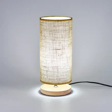 Nordic LOFT Table Lights Fabric Wood LED Table Lamp Bedroom Bedside Desk Lamp Living Room Study Desk Lights Lighting Decoration wood robot shape modern decoration table lamp study desk light bedroom bedside lighting e27 110 240v free shipping