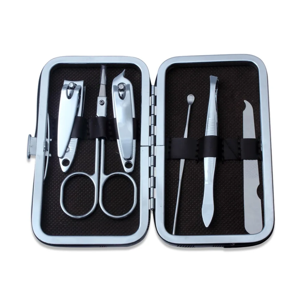 Nail Clippers Set Stainless Steel Nail Tools for Thick Toenail and Fingernail Clipper Cutter Kit for Men and Women 6PCs  (8)