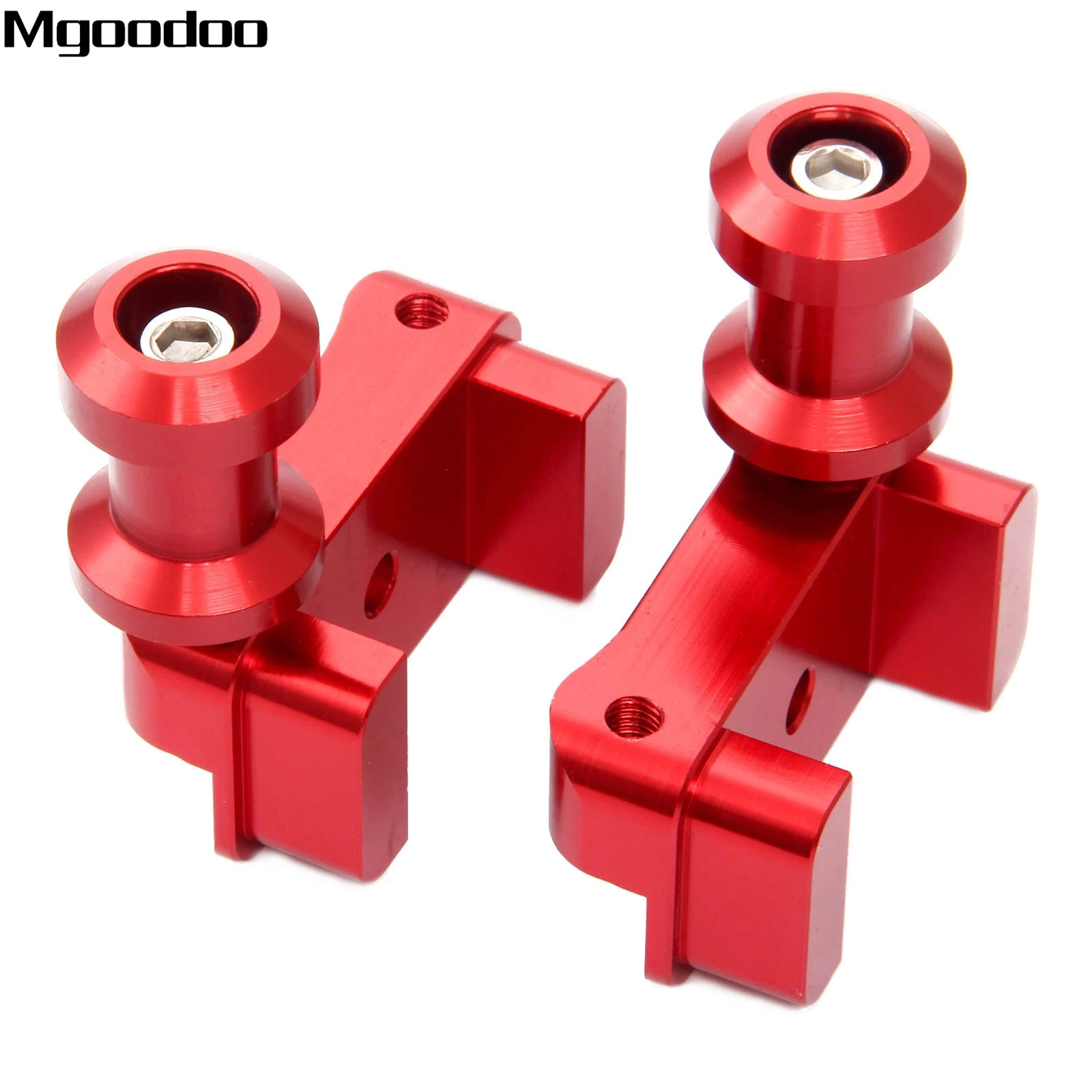 Mgoodoo 2x CNC алюминиевый МОТОЦИКЛ маятник поворотный рычаг Катушки слайдер адаптеры