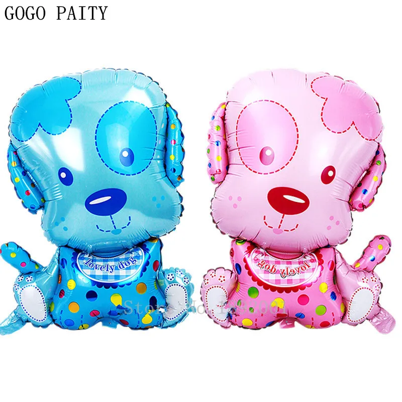 

GOGO PAITY Free shipping foil balloon modeling cartoon puppy dog birthday party balloons wholesale