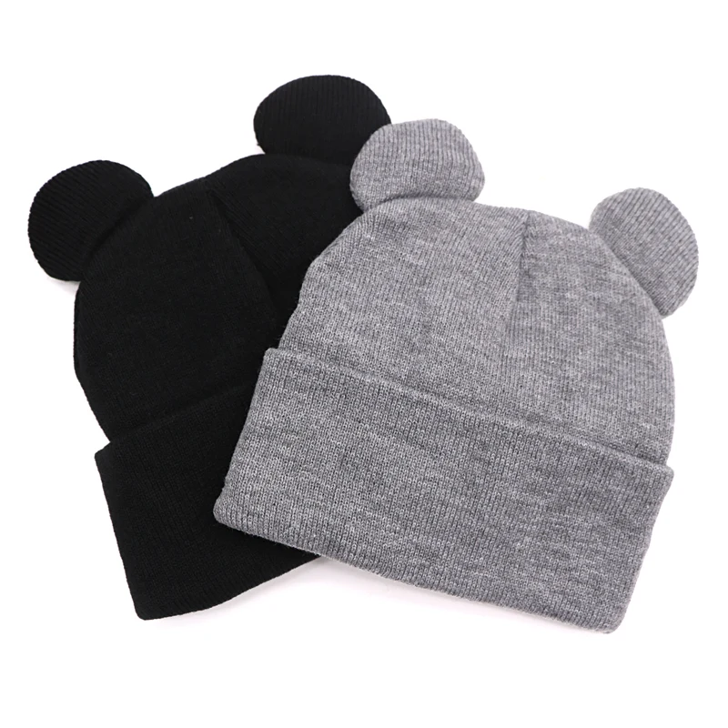 

Hat Female Winter Caps Hats for Women Lady Devil Horns Ear Cute Crochet Braided Knit Beanies Hat Warm Cap Bonnet Femme Gorros