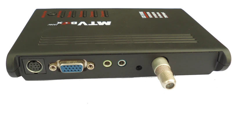 Digital MTV LCD Box Computer To VGA S-Video Analog TV Program Receiver Tuner LCD Monitor PAL NTSC For DVD/PDP/PS2,Dropshipping