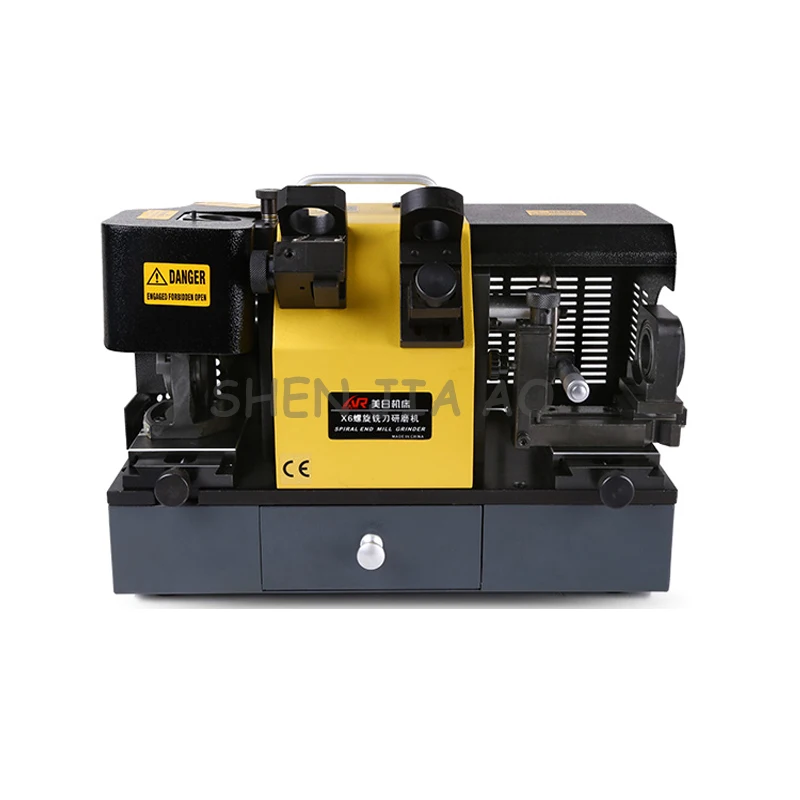 Electric grinder End Mill Grinder Sharpener MR-X6 4-14mm Alloy milling cutter angle grinder machine 220V 1PC 4