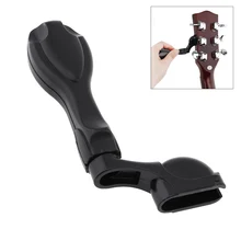 Черный пластиковый станок для намотки гитарных струн, быстрая скорость, электрическая гитара, бас-колышек, головная струнная Настройка, инструмент для ремонта