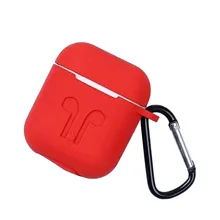 Protective Silicone Wireless Charging Case Bluetooth Earphone Accessories For Airpods Charging Case