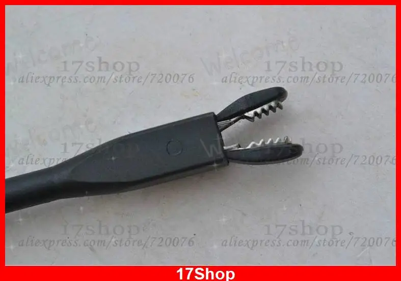 2 pcs 1000 v 10a telescopica jacare 01