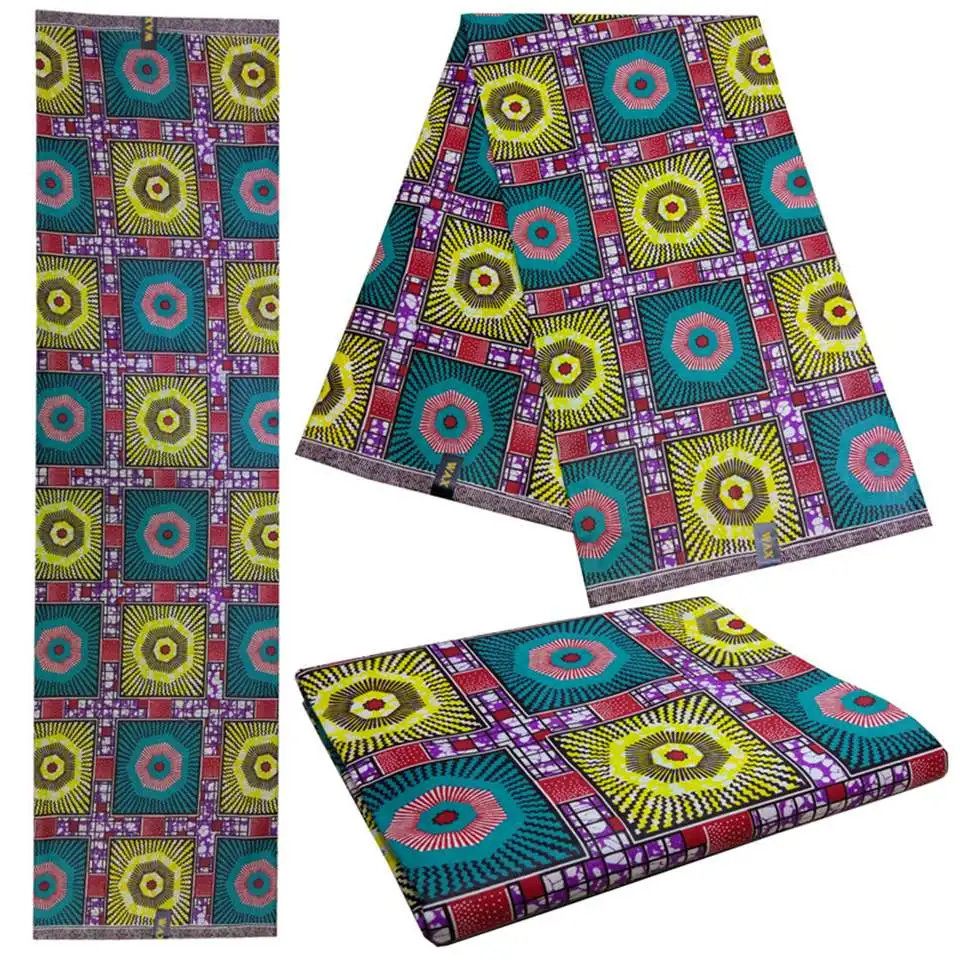 6 ярдов восковая печать Ankara Mitex/африканские ткани Kitenge/Pagnes/ткани Africain/ Lapa/Chitenge LBL