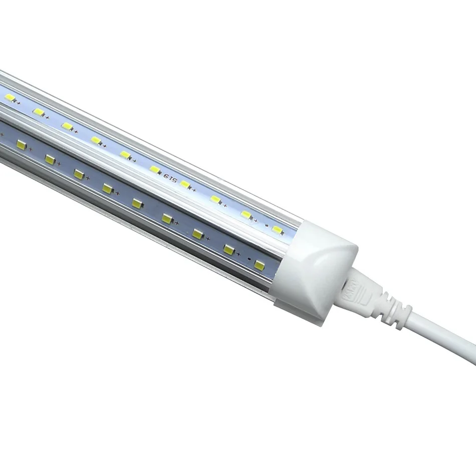 Светодиодный светильник T8 1 шт. 2 фута 570 мм 20 Вт 96 SMD2835 270 градусов светодиодный