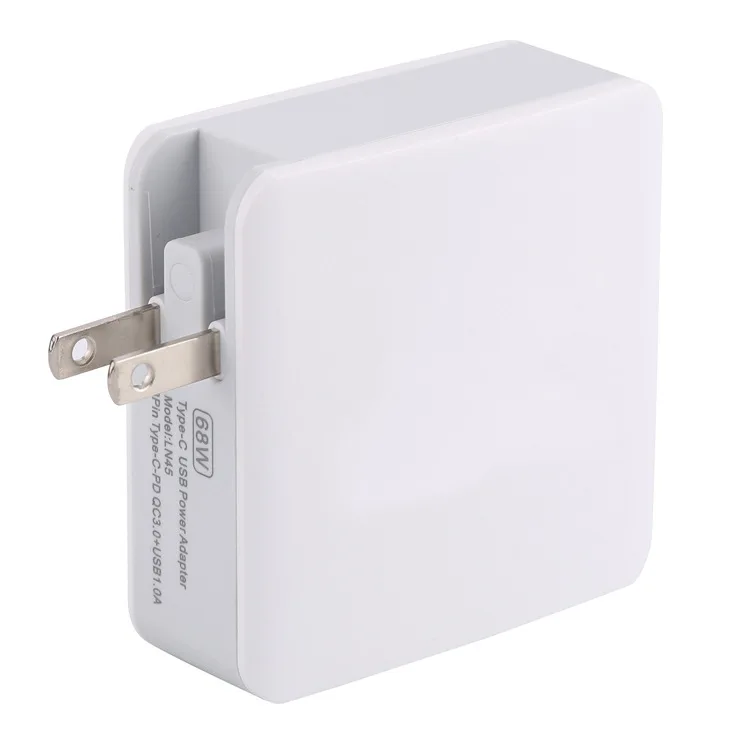 BBSW 68W USB Type-CPD + QC 3.0 USB Wall Fast Charger For iPhone X 8 8 Plus MacBook Pro Nintendo Switch USB-C PD Fast Charger (6)