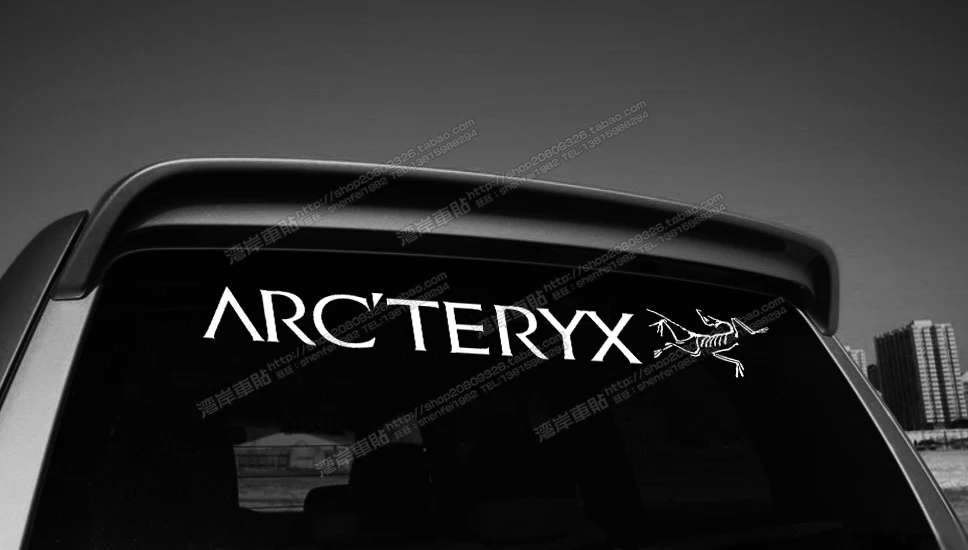 Car stickers car sticker arcteryx ARC TERYX car stickers modified car