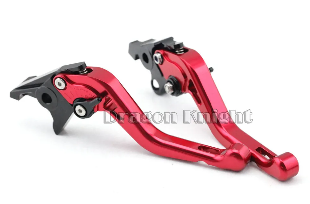 

Motocycle Accessories For SUZUKI GSX 650F 09-15 Short Brake Clutch Levers Red