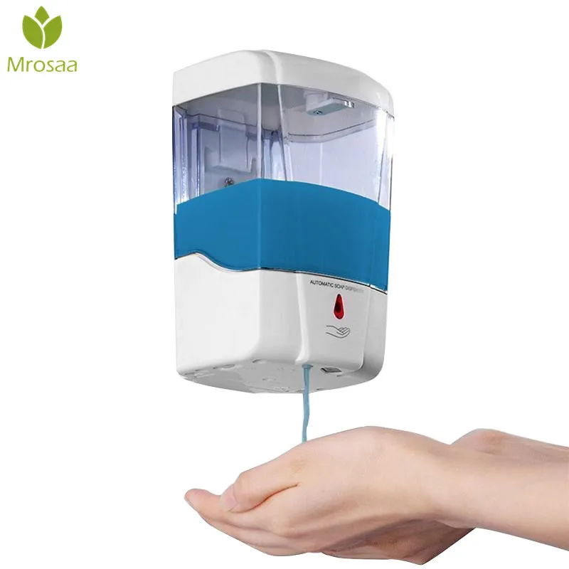 

Mrosaa Bathroom 700ml Automatic Sensor Liquid Soap Dispenser ABS Touchless Infrared Detection Detergent Shampoo Lotion Dispenser