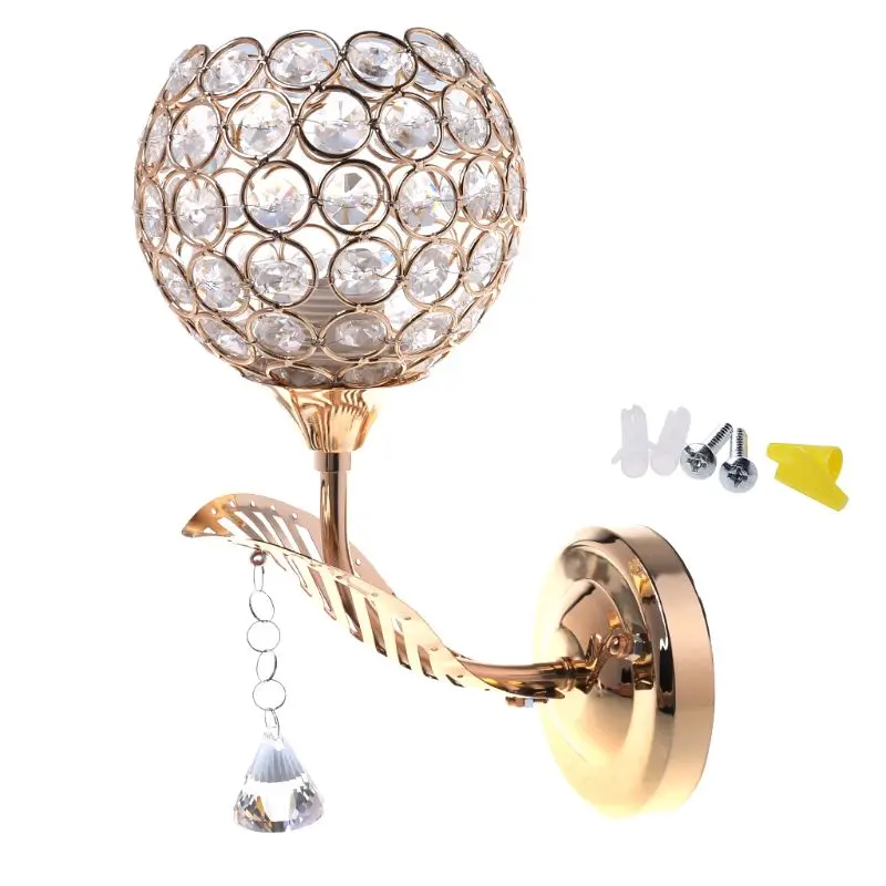 

1 Set AC85-285V E27 Creative Crystal LED Wall Light Decorative Lighting Sconce Modern Wall Lamp