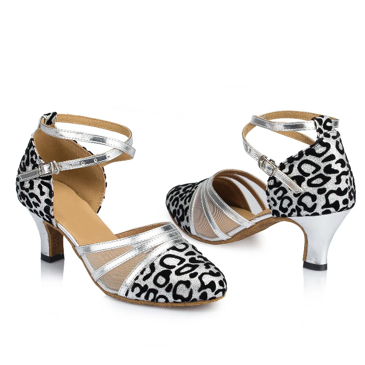 DILEECHI/Обувь для латинских танцев; женская квадратная танцевальная обувь для взрослых; мягкая подошва; Обувь для бальных танцев