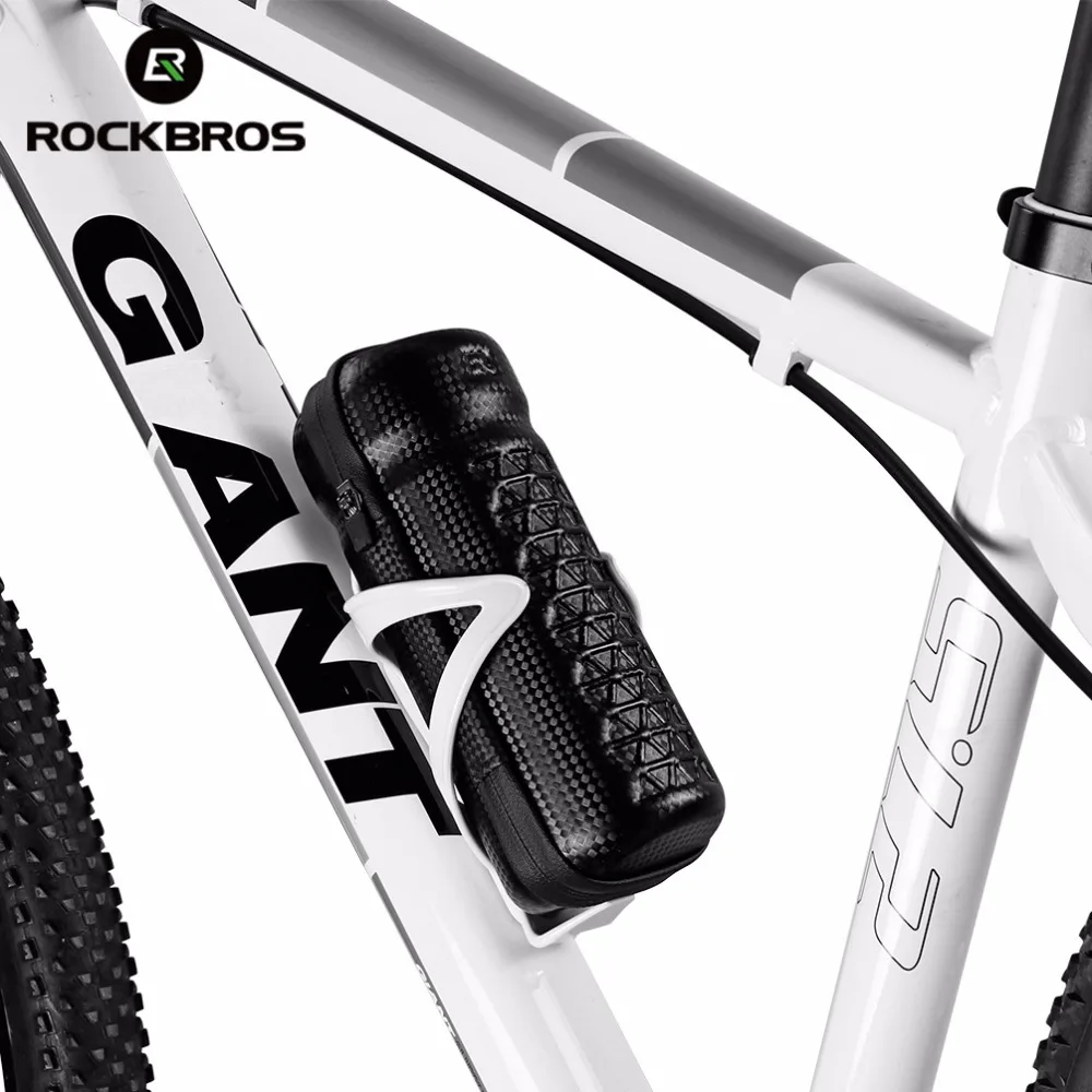 

ROCKBROS Bike Storage Bottle Bag Waterproof Cycling Tool Capsule Bag Portable MTB Road Bicycle Tool Kits Storage Case Zip Bags