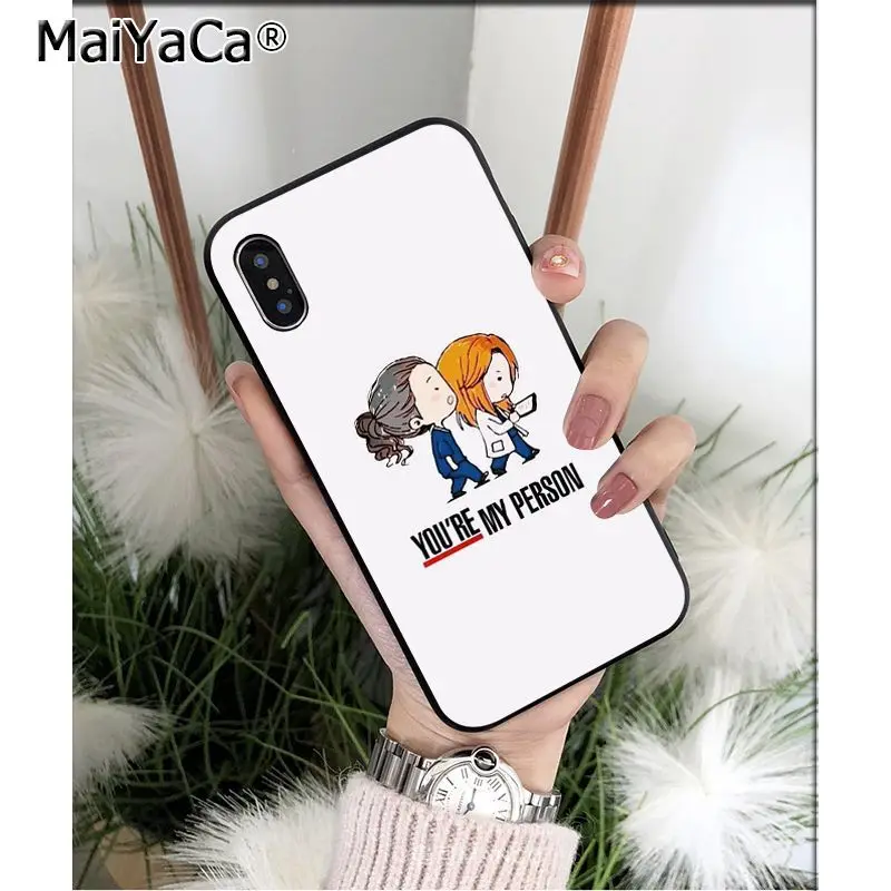 MaiYaCa медицинский клиент высокого качества чехол для телефона для Apple iPhone 8 7 6 6S Plus X XS MAX 5 5S SE XR