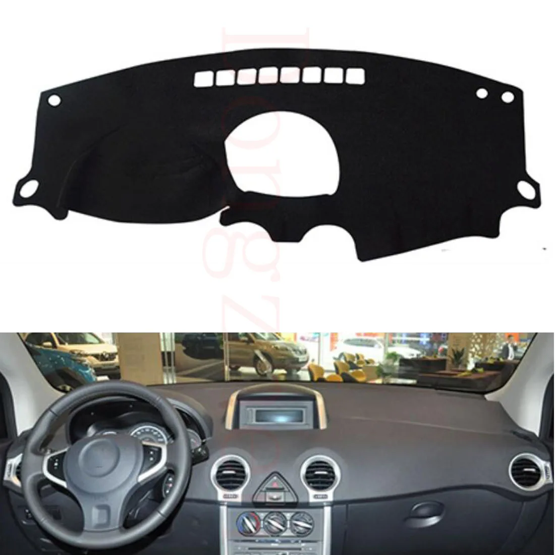 

Dongzhen Fit For Renault Koleos 2009-2016 Car Dashboard Cover Avoid Light Pad Instrument Platform Dash Board Cover