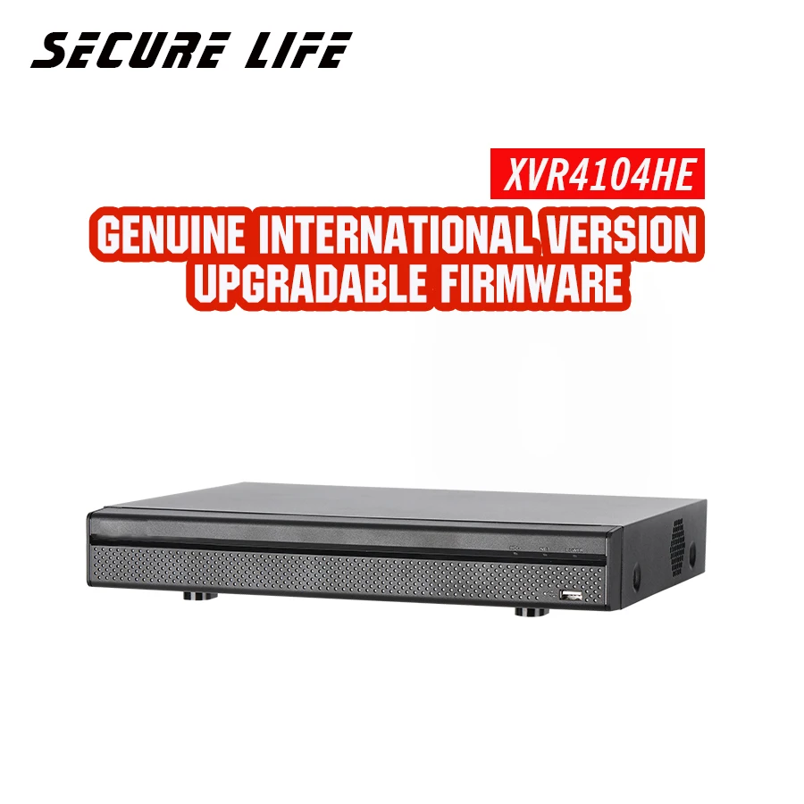 Международная версия XVR 4CH поддержка HDCVI/AHD/TVI/CVBS/IP видео входы XVR4104HE max 5ch ip камера
