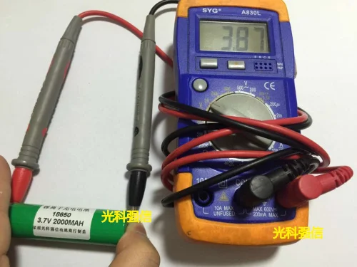 Новые Оригинальные 3,7 V литий-полимерные аккумуляторные батареи 18650 2000MAH фонарик плоское оборудование литий-ионная аккумуляторная батарея