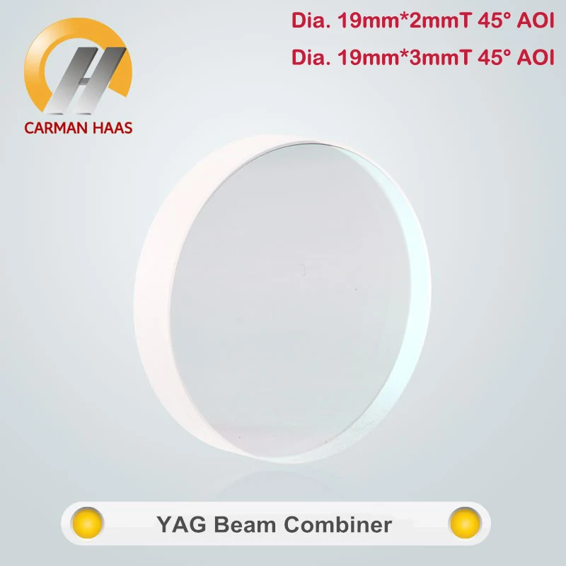 

CARMANHAAS YAG 1064nm Laser Beam Combiner Diameter 19mm Thickness 2mm/3mm