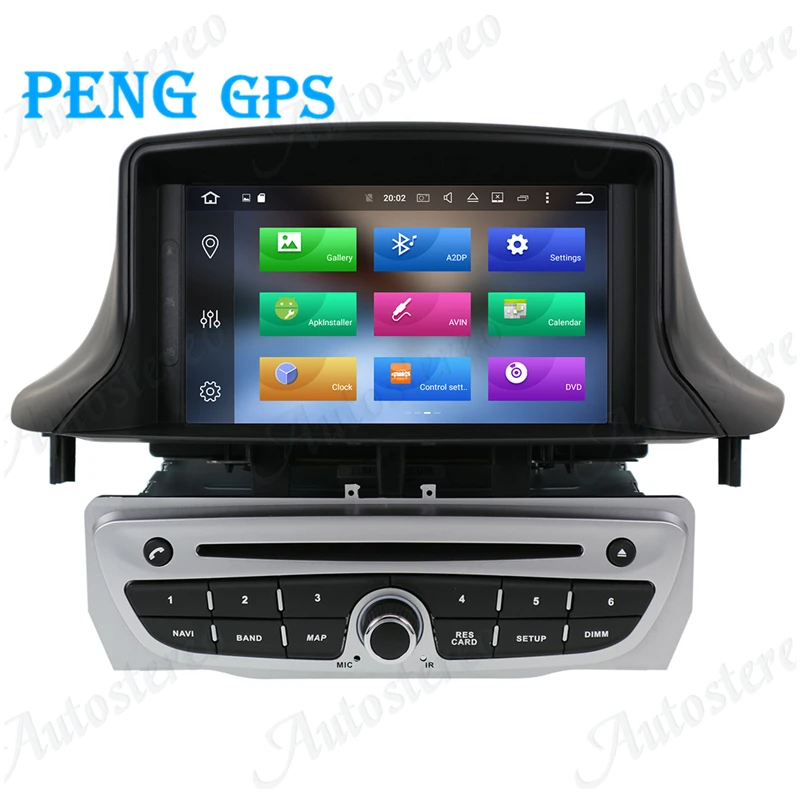 

Android 9.0 Car Stereo Head Unit GPS Navigation Radio Tape Recorder for Renault Megane 3/Renault Fluence 2009+ Car DVD CD Player