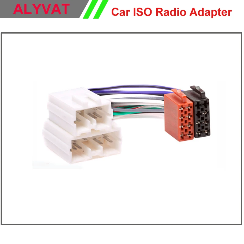 

Car ISO Stereo Adapter Connector For Volvo S40 V40 S70 V70 Serie 8 Serie 9 Wiring Harness Auto Radio Adaptor Plug Wire Cable