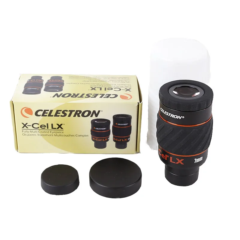 Окуляр CELESTRON X-CEL LX 7 мм, полностью многослойная Система объектива, окуляр, цена одна штука, не Монокуляр