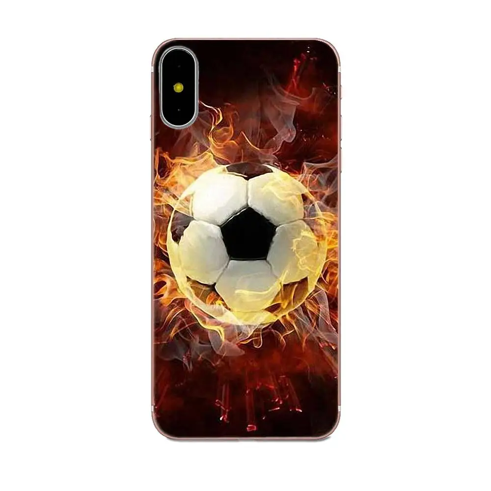 Держатель футбольного мяча 2018 Fire для Huawei Mate 7 8 9 10 20 P8 P9 P10 P20 P30 Lite Plus Pro 2017 TPU