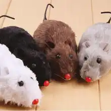1 Pcs Cute Simulated Mice Model Clockwork font b Toys b font for Children Adults New