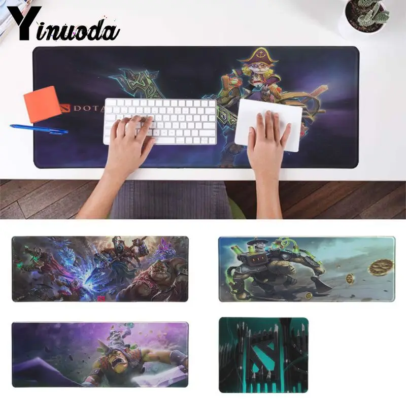 

Yinuoda My Favorite DOTA 2 Alchemist Customized laptop Gaming mouse pad anime Mouse Pad Keyboard pad Table Mat for dota2 lol