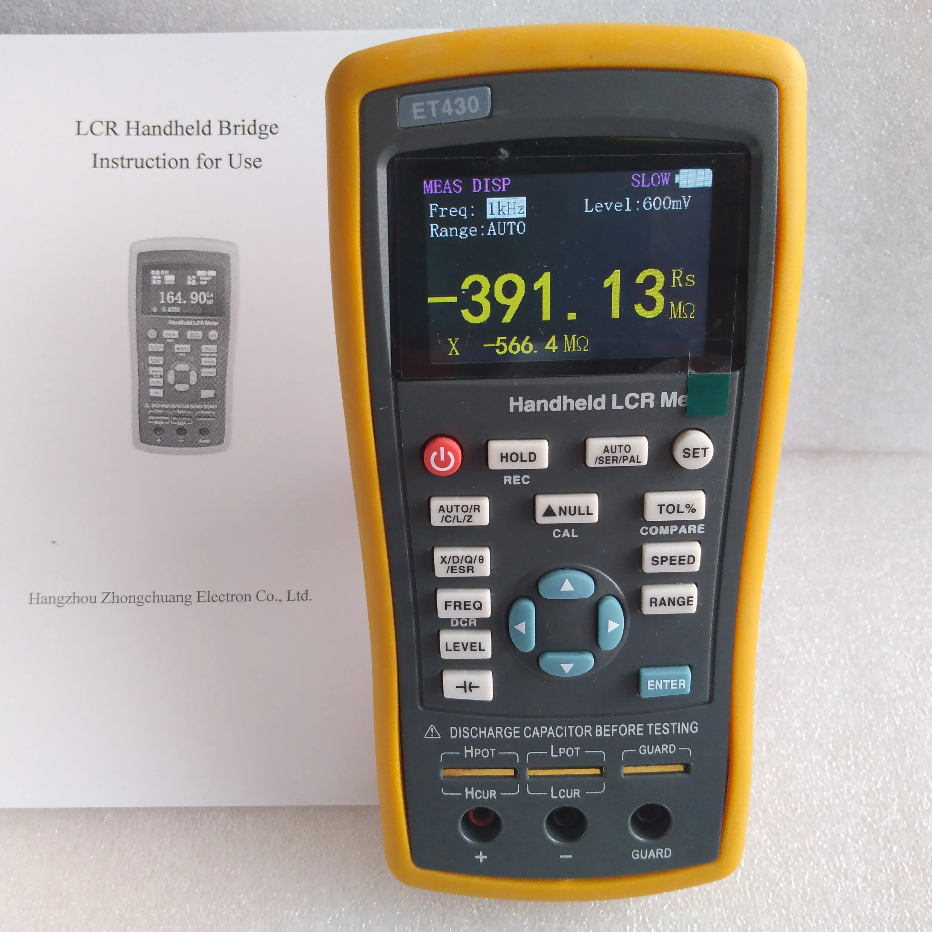 

East Tester Handheld LCR Meter ET430B ET430 ET431 ET432 ET433