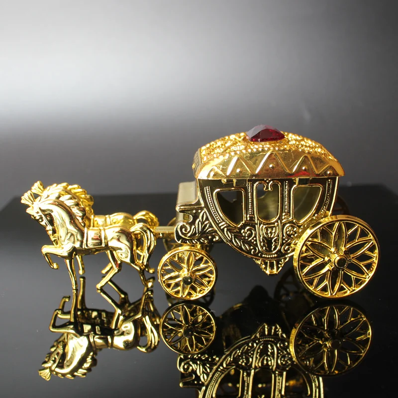 One Piece Royal Horses Carriage Candy Box For Wedding Invitations One Piece Royal Horses Carriage Candy Box For Wedding Invitations Holiday Supplies Decoration In Gift Bags Wring From Home