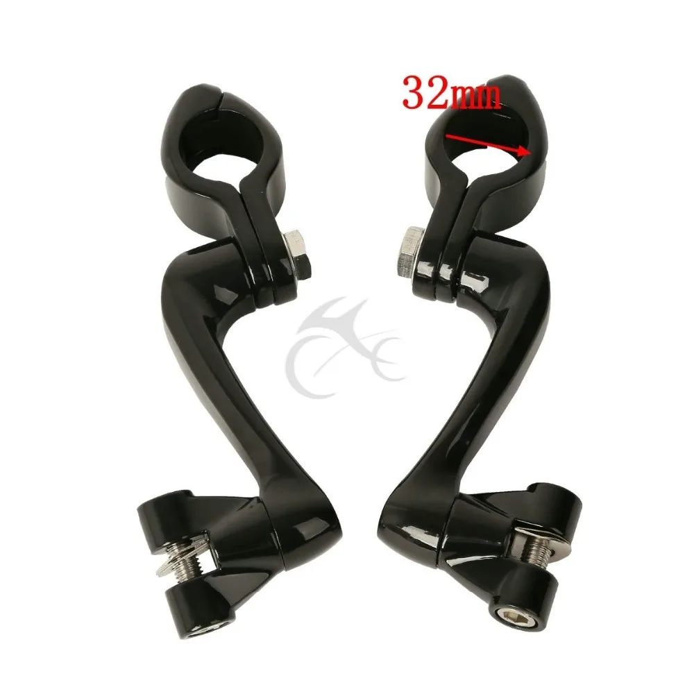 Мотоцикл 32 мм 1 1/4 &quotPeg крепление набор для Harley Honda Suzuki Kawasaki