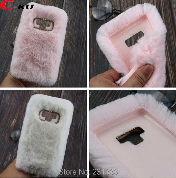 Мягкий блестящий чехол C ku из ТПУ с пушистыми бриллиантами для Samsung Galaxy NOTE 9 J8 2018