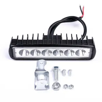 

18W Car Work Light Bar DRL Driving Fog Spot Parking Lamp Luminous Driving Bulb