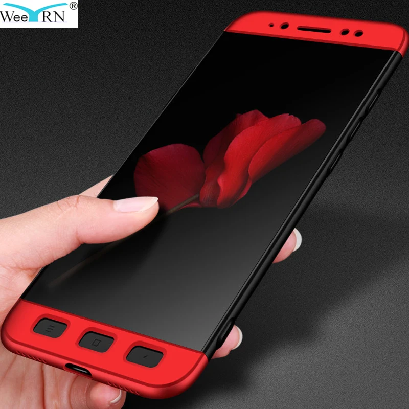 

3-in-1 Plastic Hard 360 Full Protect Case for Xiaomi Redmi Note 5A Prime / Redmi Note 5A / Redmi 5A Case Anti-Shock Tough Cover