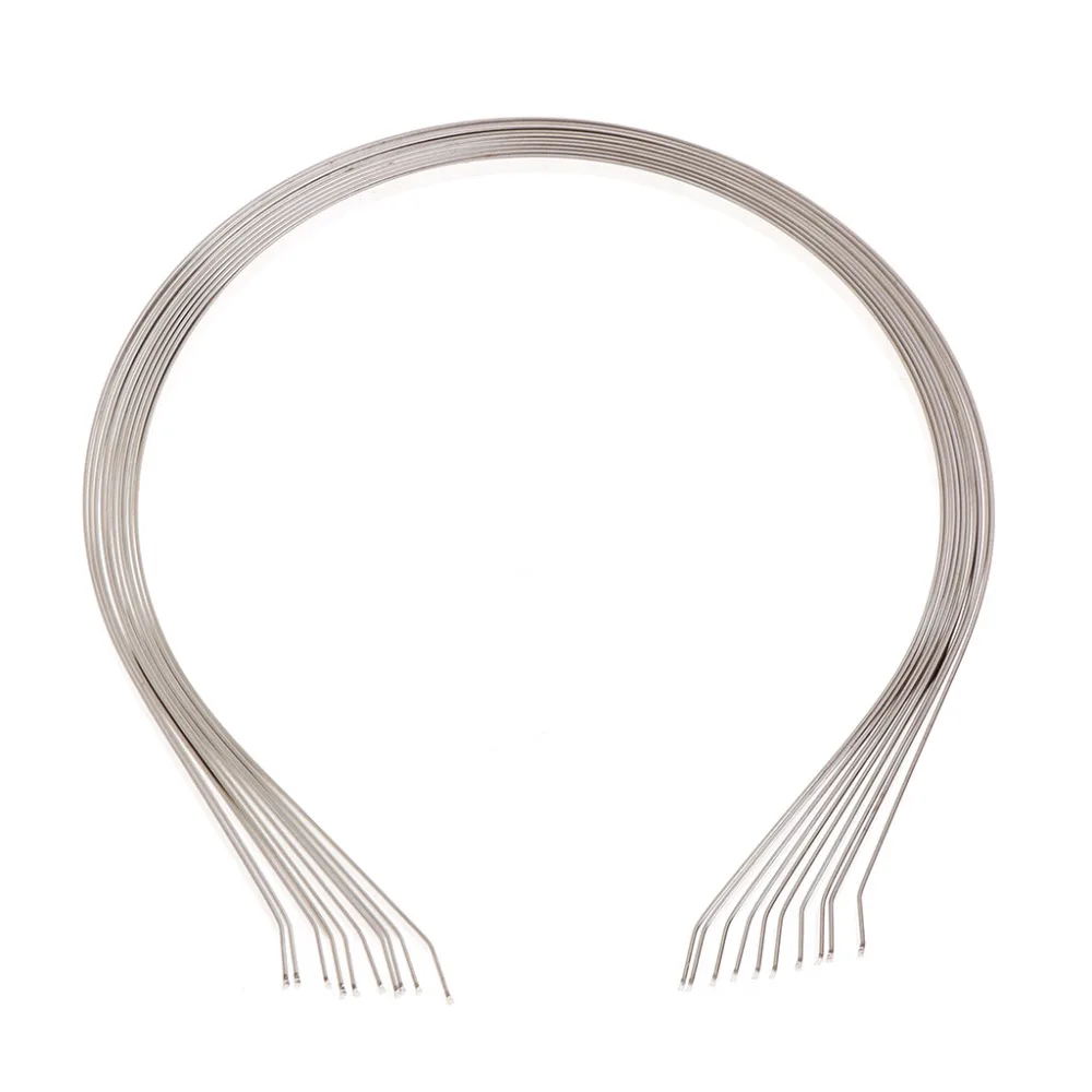 

10pcs 5mm Blank Plain Metal Headband Hair Band For DIY Hair Accessories Crafts