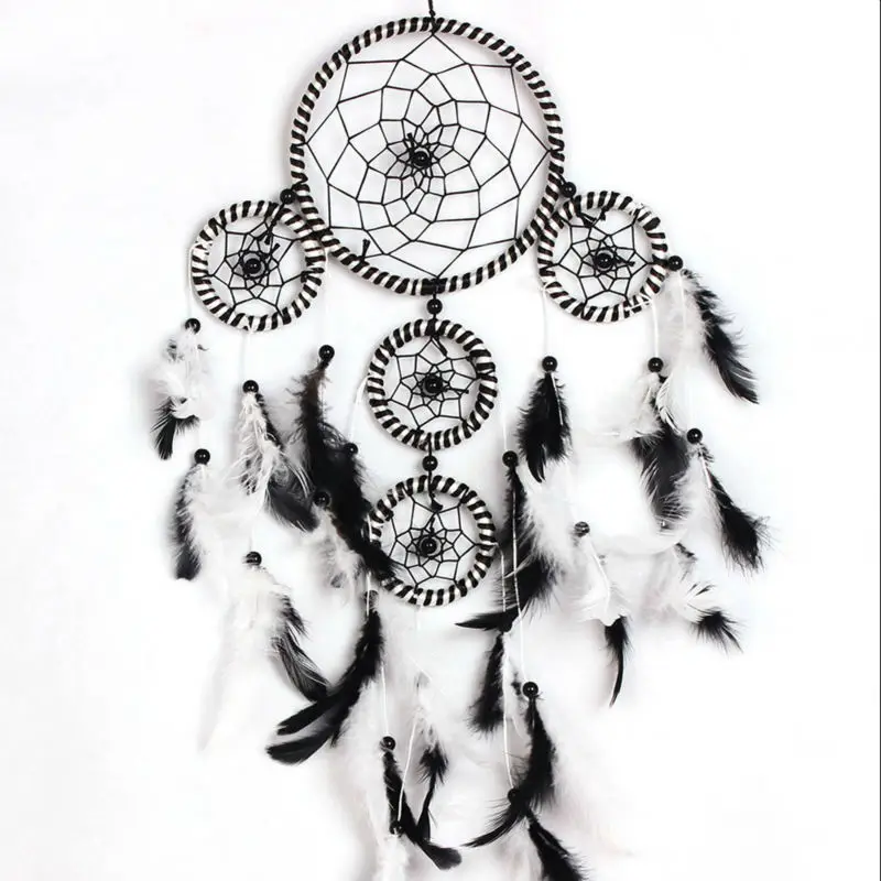 

Home Wall Big Dream Catcher Car Hanging Strap Wind Chimes Decoration Decals Girls Bedroom Decration Dreamcatcher Wind Chim