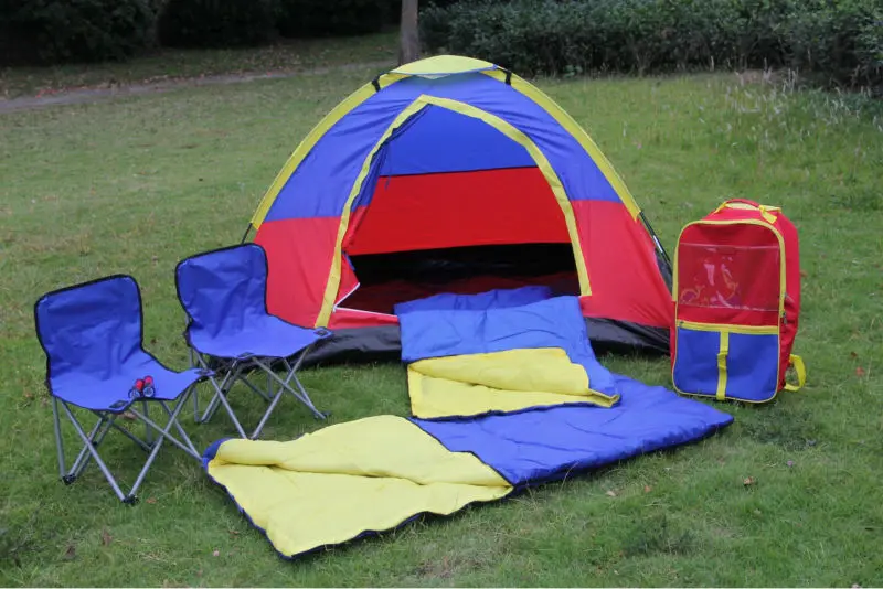tent and sleeping bag combo