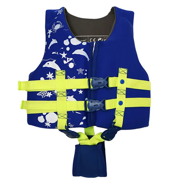 Детская Спасательная куртка костюм для погружения унисекс Регулируемая дышащая куртка жилет Подводное плавание дрейфующий спасательный