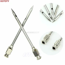 5 pçs de aço inoxidável marinada injector agulha para churrasco grill sabor peru bbq # h0vh #
