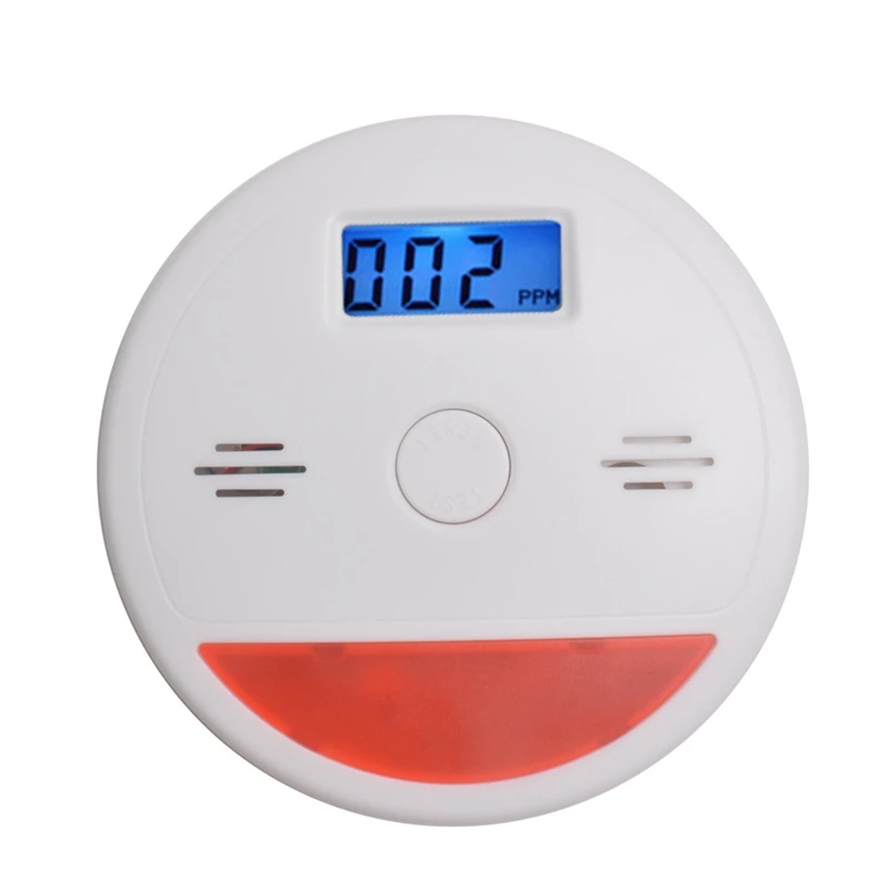 

Home Alarm LCD Digital Screen Stand Alone Carbon Monoxide Detector Warning Test CO Gas Leak Detector